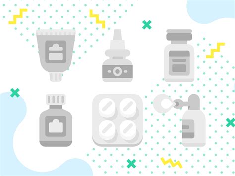 Medicine Icons by Viktor Salomakhin for VK Design Team on Dribbble