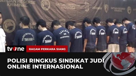 10 Sindikat Judi Online Internasional Berhasil Ditangkap Ragam