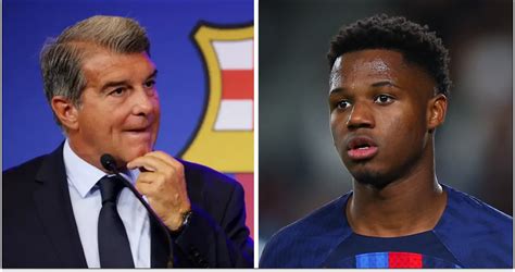 Laporta Provides Definitive Update On Ansu Fati S Future Amid Barca