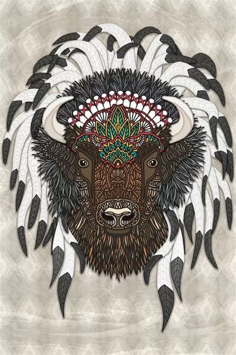 Bison Native American Symbol Discount | dakora.com.co