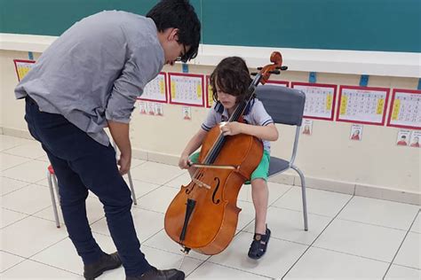 Apoio Do Brde Crian As E Adolescentes Iniciam Aulas De M Sica