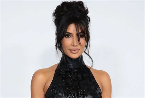 Kim Kardashian Stuns In Skims Winter Heat Line