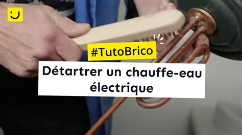 Détartrer un chauffe eau électrique YouTube