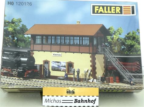 Faller 120126 Stellwerk Kleinau Bausatz Ungebaut H0 OVP 1 87 H0