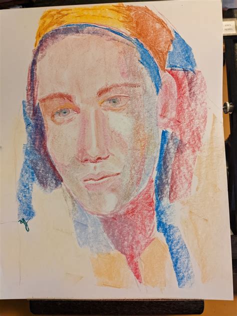 My Project For Course Expressive Portrait Drawing With Soft Pastels