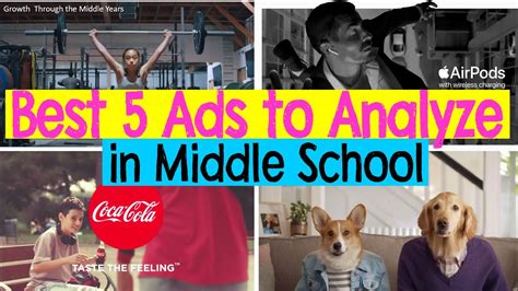 Top Ads Commercials To Analyze For Middle School Youtube