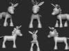 Pokemon Mudbray And Mudsdale With Poses D Model D Printable