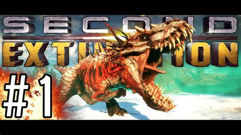 Second Extinction Nowy Fps Z Dinozaurami Gameplay Pl Youtube