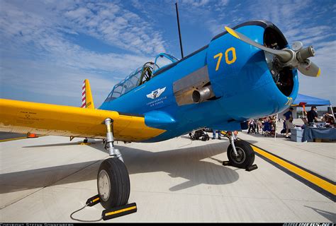 Vultee Bt 13 Valiant Untitled Commemorative Air Force Aviation