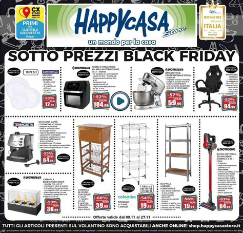 Happy Casa Volantino Black Friday 2023 Italiano Volantino