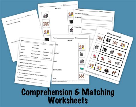 Autism Worksheets For Kindergarten