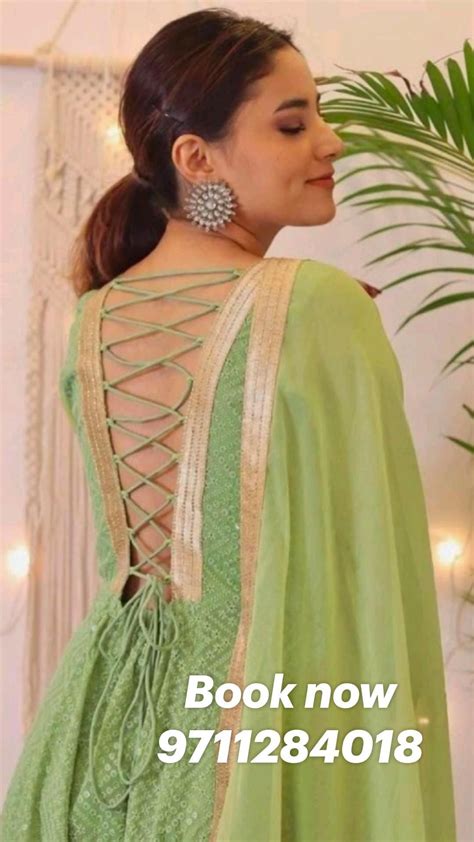 Latest Types Of Back Side Neck Designs For Kurtis And Suits