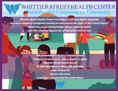 Know your rights - Whittier Street Health Center | Whittier Street