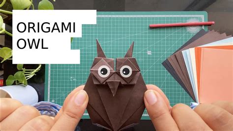 Origami Owl Easy Paper Owl Tutorial DIYpedia