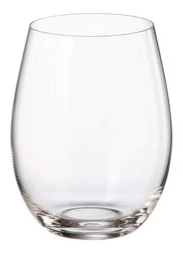 Vaso Copa Sin Tallo Pie Ml X Cristal Bohemia Mercadolibre