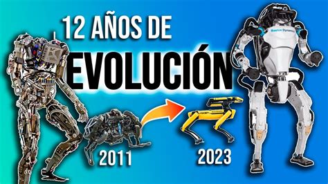 La evolución de los Robots 12 años de historia Boston Dynamics YouTube