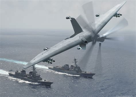 Northrop To Develop Unmanned VTOL Flying Wing For Small US Navy Ships