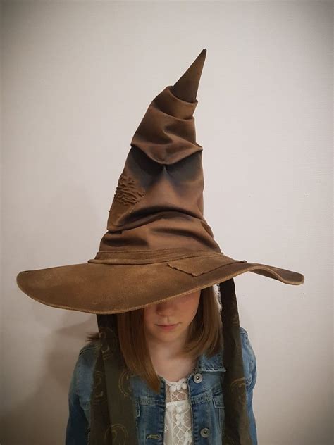 Harry Potter Sorting Hat Magic Hat Halloween Hat Etsy Choixpeau