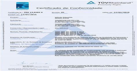 Certificado De Conformidade Imi Precision Engineeringcdn Norgren