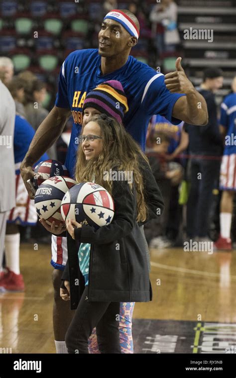 Calgary Ab Canada 3rd Mar 2016 The Famous Harlem Globetrotters