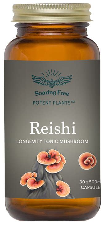 Buy Soaring Free Reishi Mushroom Capsules Online Faithful To Nature