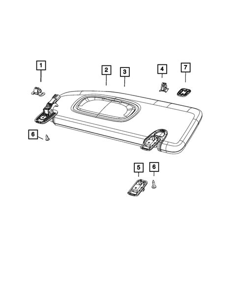 Visi Re Mopar Authentique Gauche Rp Ps Ab Ebay