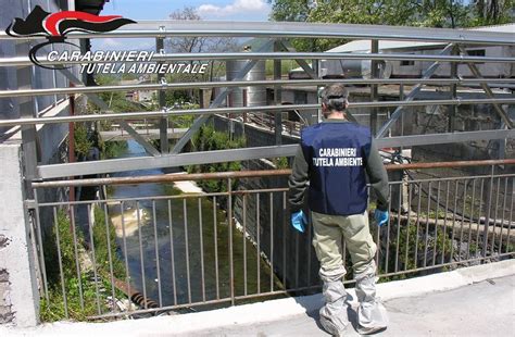 Il Portico Inquinamento Del Fiume Sarno Carabinieri Sequestrano