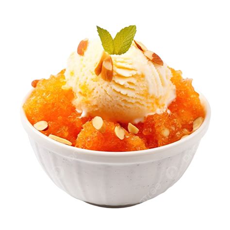 Diwali Gajar Halwa Con Helado De Vainilla Png Dibujos Adornar