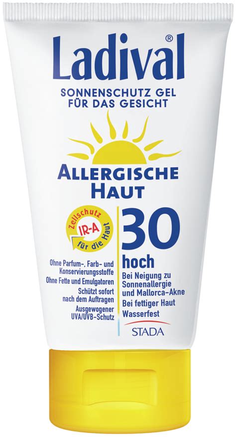 Ladival Allergische Haut Sonnenschutz Gel Gesicht Lsf Valsona