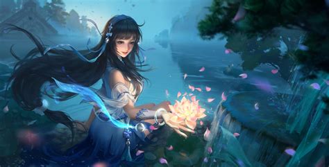 Chinese Clothing Fantasy Girl Anime Fantasy Art Chinese Character