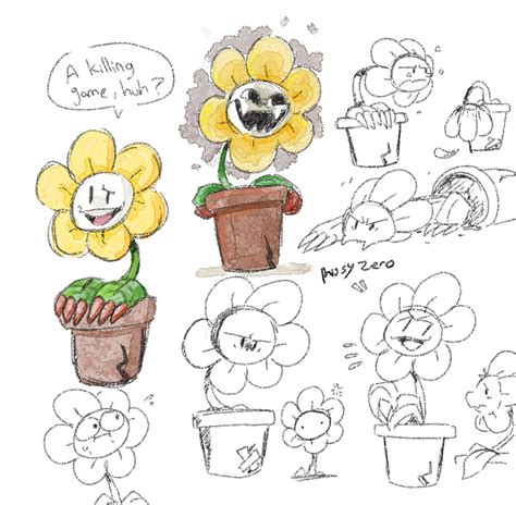 Flowey Flowey The Flower Undertale персонажи Undertale фэндомы картинки гифки