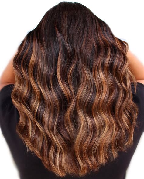 Get The Perfect Brown Caramel Balayage On Your Curly Hair Tips And