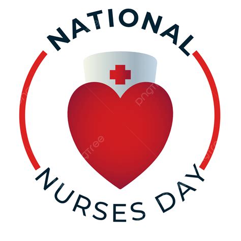 National Nurses Day Vector Hd Png Images National Nurses Day With Love Nurses Health Medical