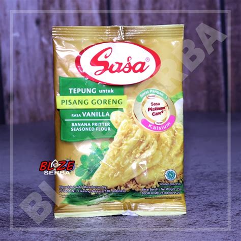 Jual Tepung Bumbu Sasa Untuk Pisang Goreng Rasa Vanilla Gr Shopee