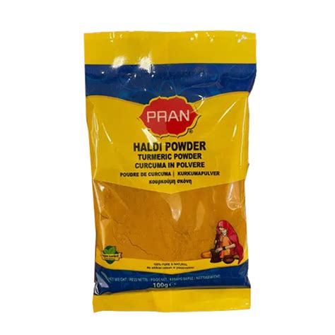 Pran Haldi Powder Tumeric Powder G Global Supermarket