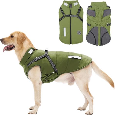 Hundemantel Winter Hundejacke Wasserdicht Winddichte Mit Bauchschutz