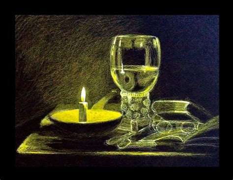 Still Life Coloured Pencil Drawing On Black Card By Jmsw Flickr