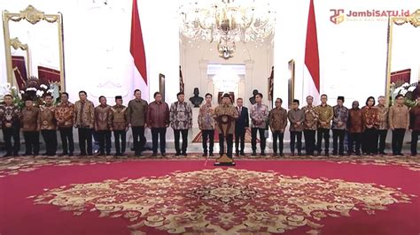 Prabowo Gibran Umumkan Daftar Lengkap Menteri Dan Wakil Menteri Kabinet