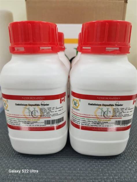 Gadolinium Oxysulfide Powder Low Price Nanochemazone