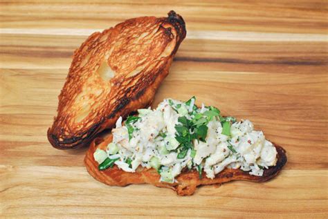 Savory Sunday: Crab Salad on Croissants | Decorate This!