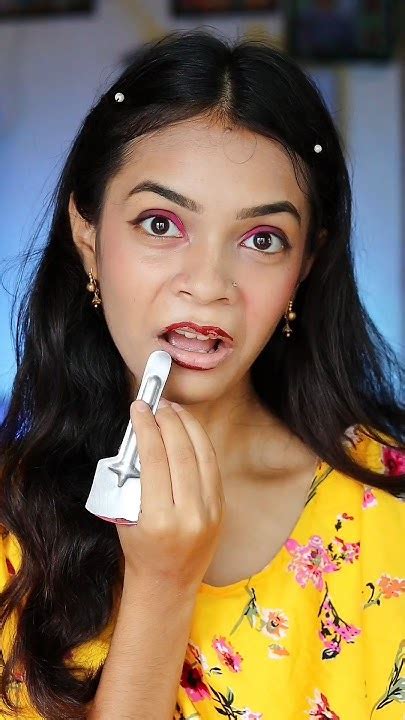 Lipstick Using Khunti 😱🤯🤣 Shorts Viral Makeup Transformation