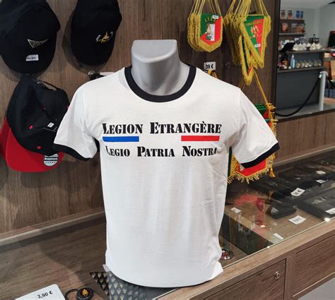 Tee Shirt Blanc Legio Patria Nostra Hab B Vente Et Livraison Des