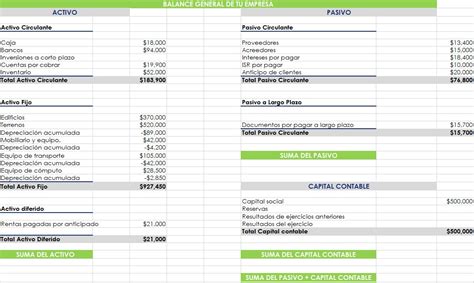 Formato De Balance General En Forma De Cuenta The Best Porn Website