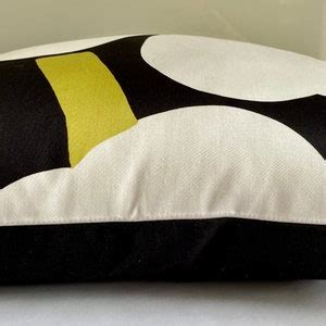 X Marimekko Pillow Cover Handmade Pattern Etsy