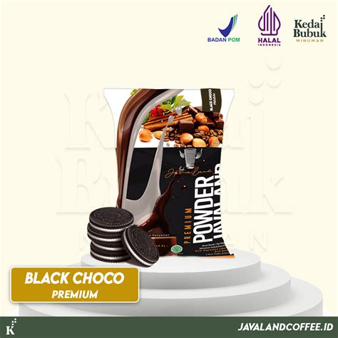 Bubuk Minuman Black Choco Premium Kg Cv Indo Javaland