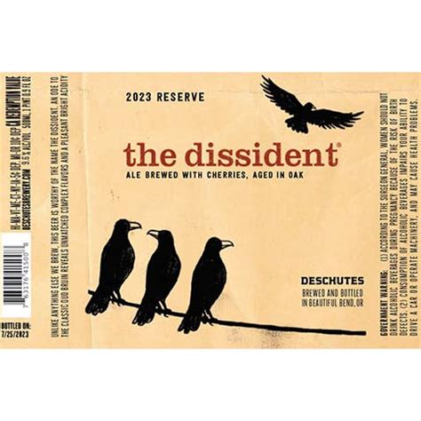 Deschutes The Dissident – CraftShack - Buy craft beer online.