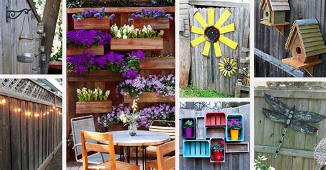 Best Garden Fence Decoration Ideas And Designs For