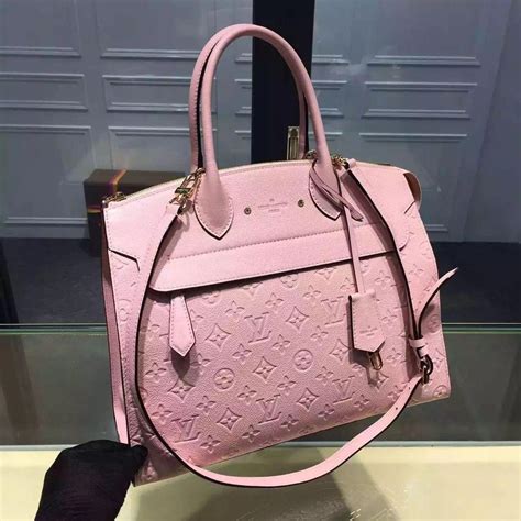 Louis Vuitton Pont Neuf GM Bag Pink 2016 Louisvuittonhandbags Louis