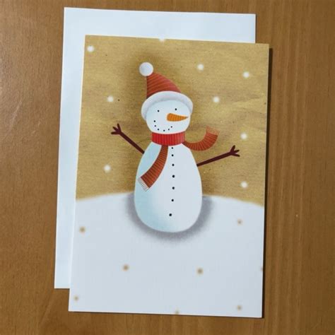 Free: Snowman Christmas Card - Christmas - Listia.com Auctions for Free Stuff