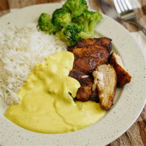 Kyckling med currysås och ris Matinspo se